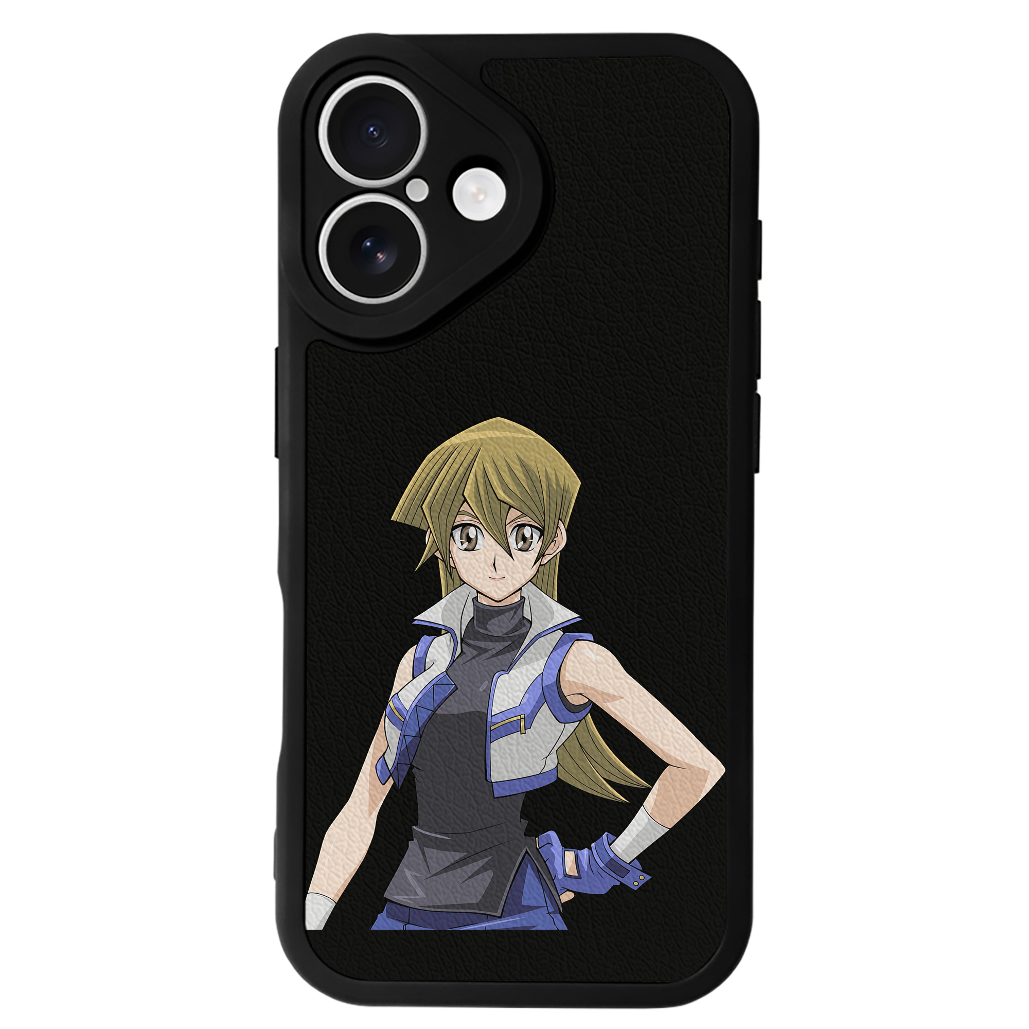 遊☆戯☆王 Yu-Gi-Oh! 【iPhone 16シリーズ対応】シリコンスマホケース（レザー調） 材質：シリコン